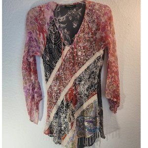 Saldarini 1882 Como Italy M/L Bohemian Shirt